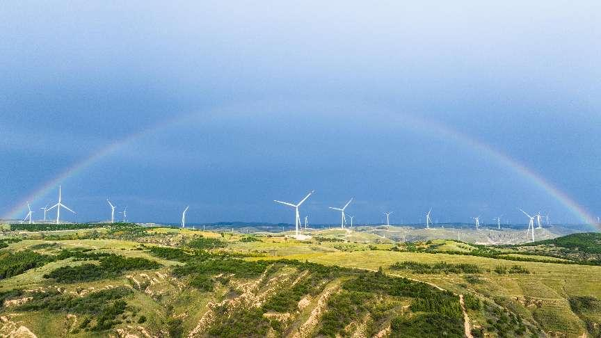 新能源風(fēng)光項(xiàng)目。受訪(fǎng)者供圖